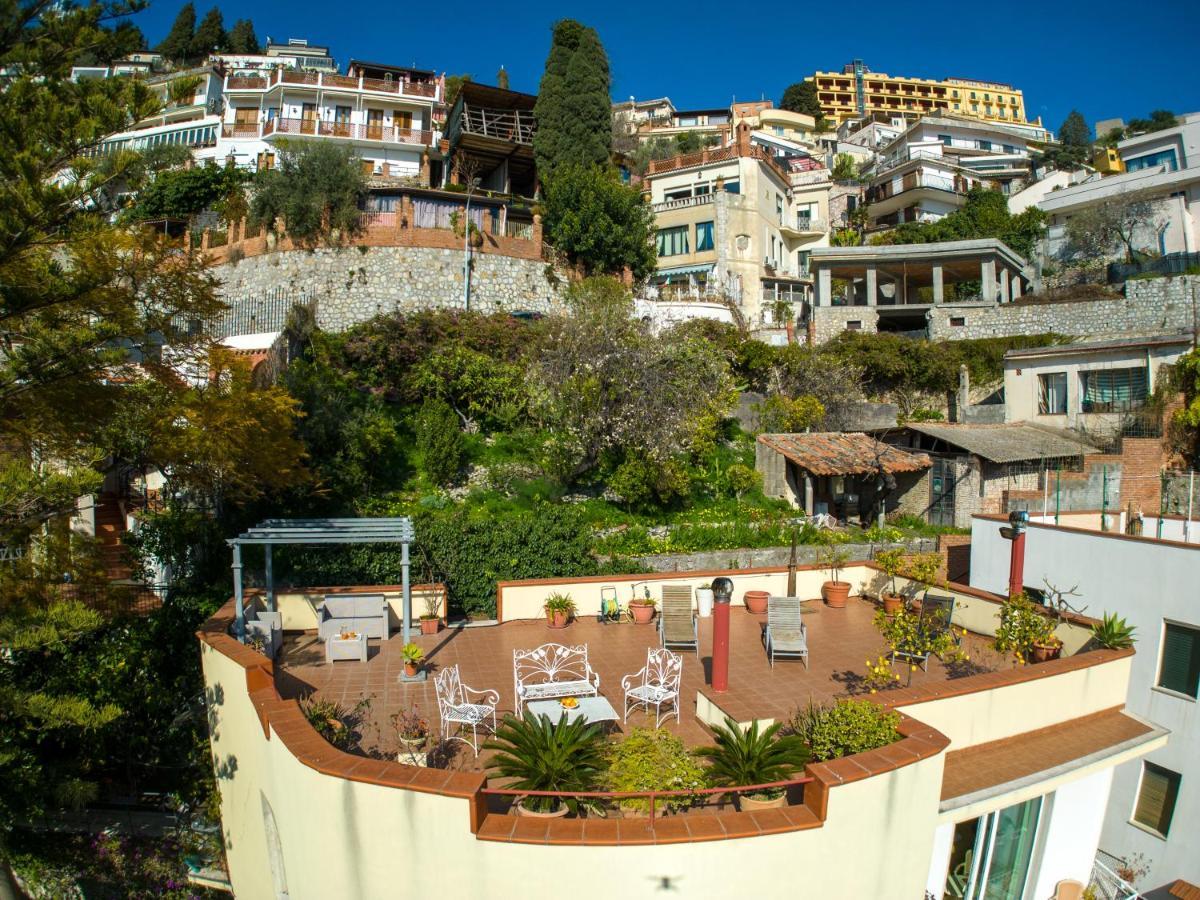 Villa Giannina B&B Таормина Экстерьер фото